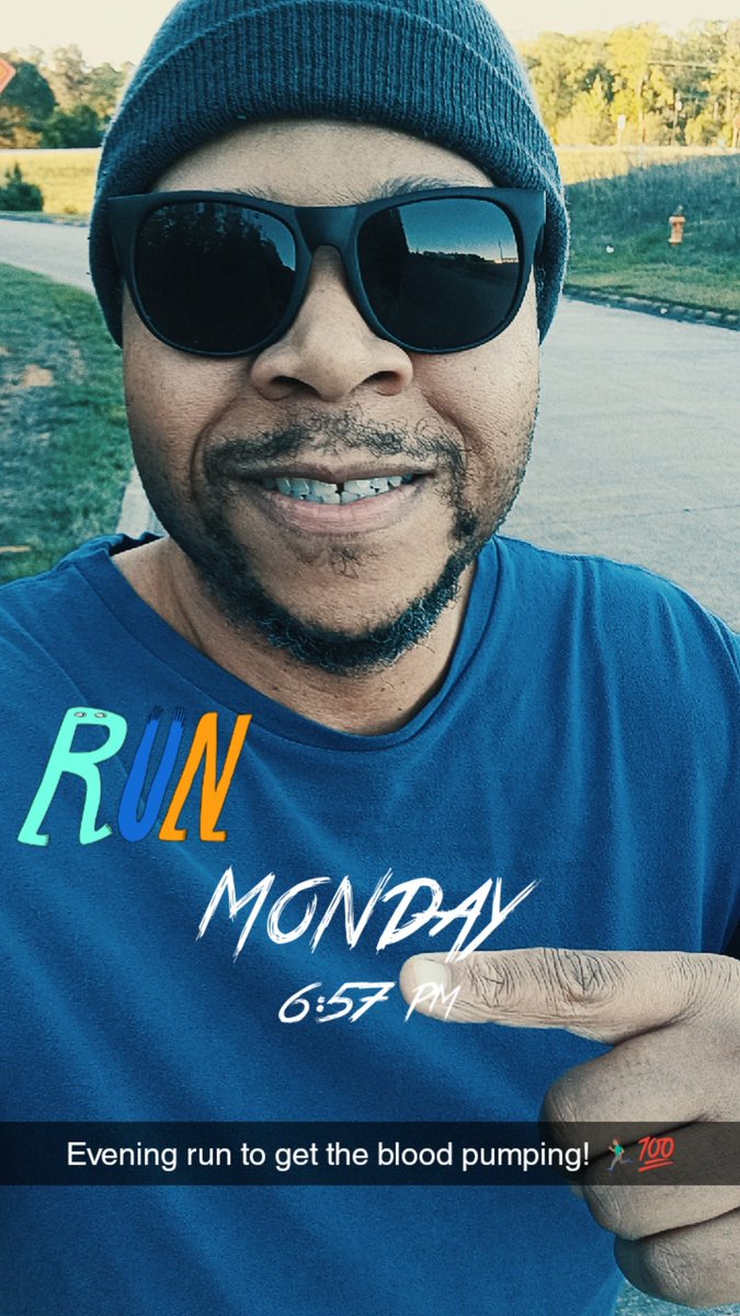 Monday evening cardio! 🏃🏽‍♂️💯