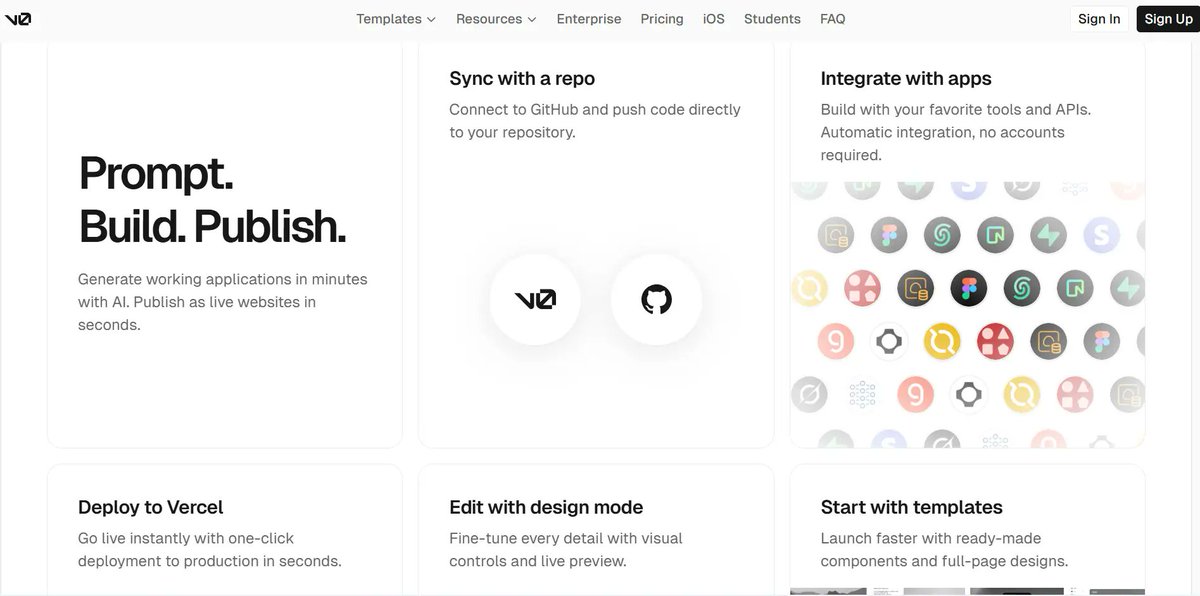 aitoolshaven's tweet photo. At @aitoolshaven , every Thursday we spotlight one tool that’s quietly making a big difference.

Today’s spotlight: v0 by Vercel

What it does: You describe what you want in plain English (e.g., “a clean dashboard for tracking daily habits”), and it instantly generates beautiful, ready-to-use web interfaces.

Why people love it in 2026: It saves hours of design time and works great even if you have zero coding experience.

Best for: Side projects, small businesses, or anyone who wants to bring ideas to life quickly.

Have you tried v0 yet? What did you create with it? 

find link to tool full review and Share your experience below