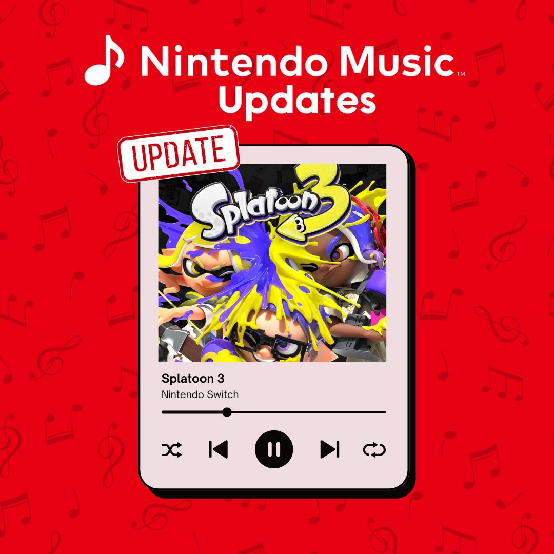 Nintendo Music Updates tweet media