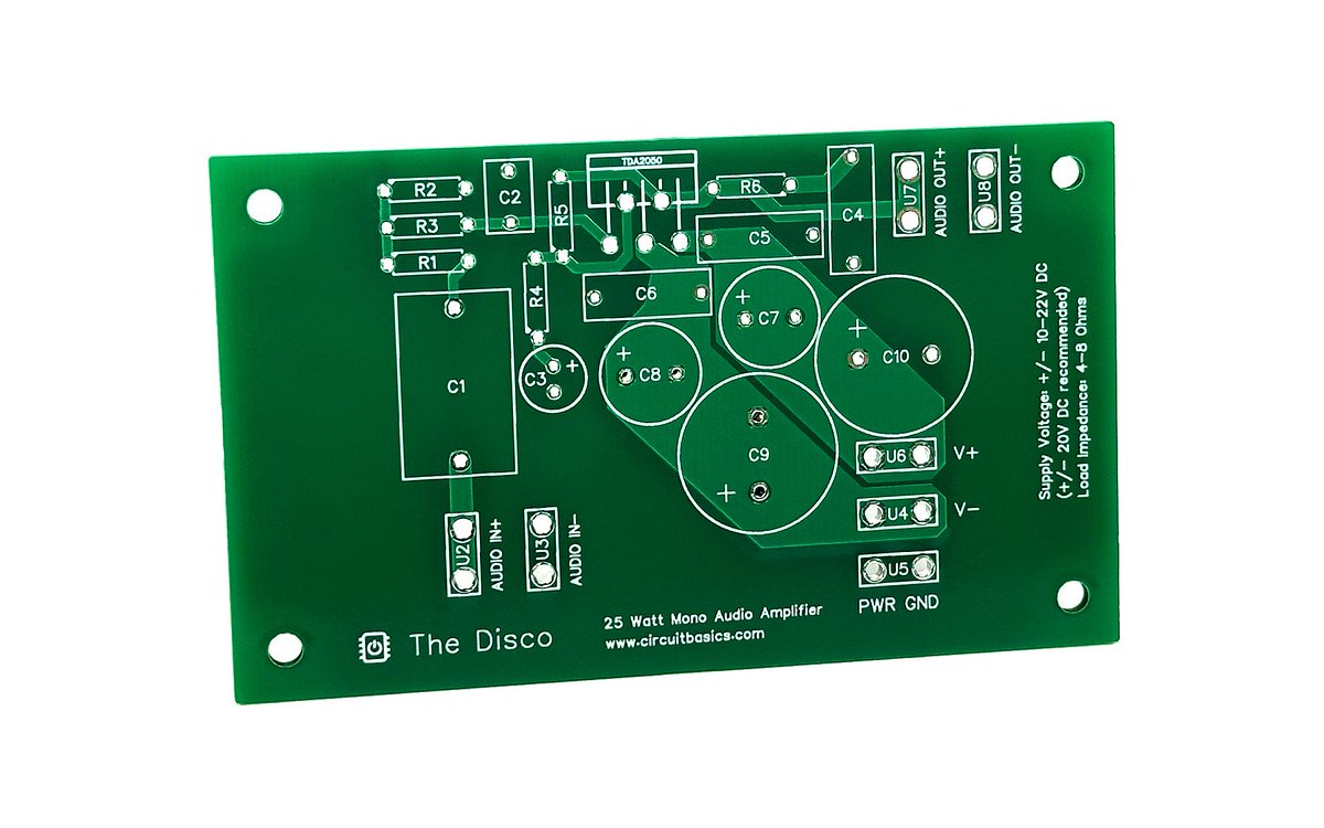 circuitbasics's tweet image. Bring the party to life with The Disco, a clear and powerful amplifier with exceptional audio fidelity. PCBs now available: circuitbasics.com/product/the-di… #hifi #amplifier #diyaudio #circuitshop
