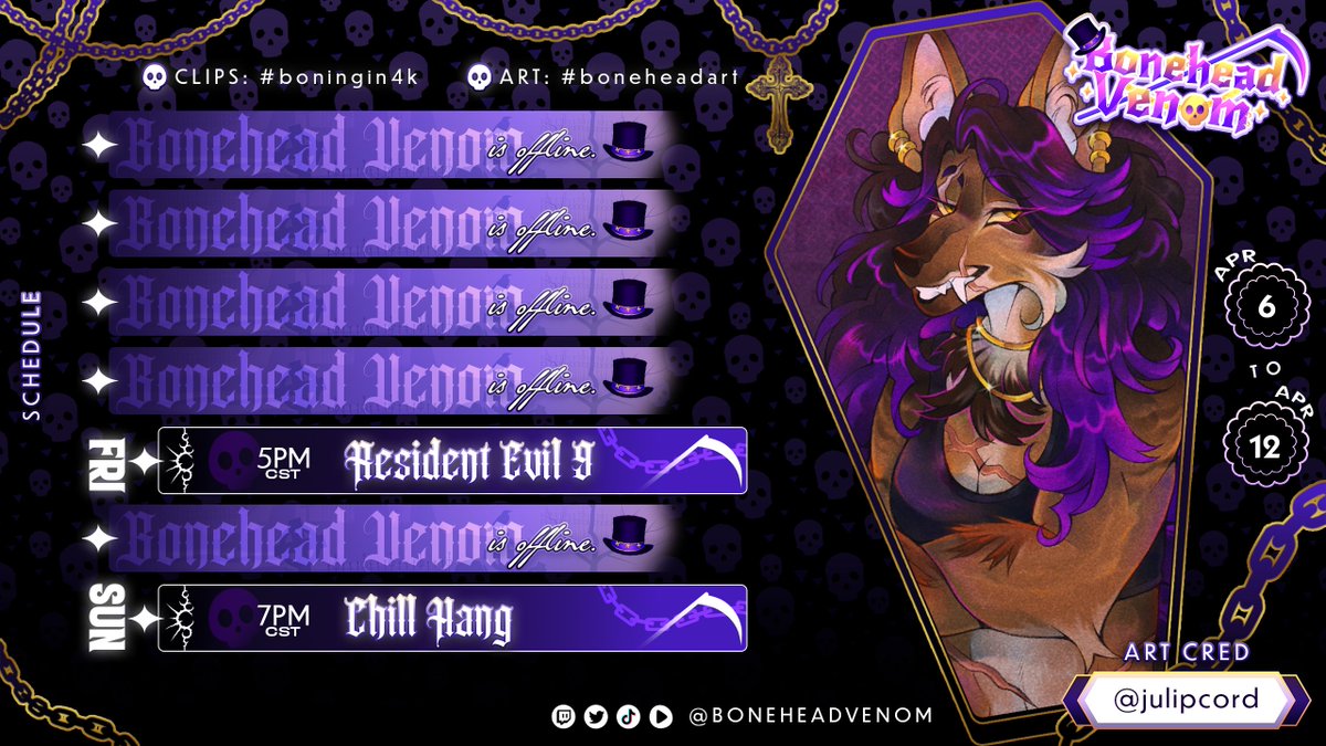 Venom 🐍💀【 Butch Vtuber 】 tweet media