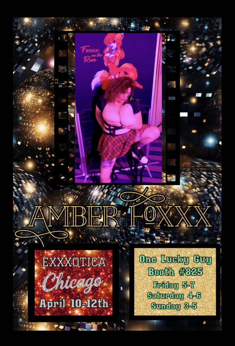 Amber Foxxx - Booking Exxxotica Chicago tweet media