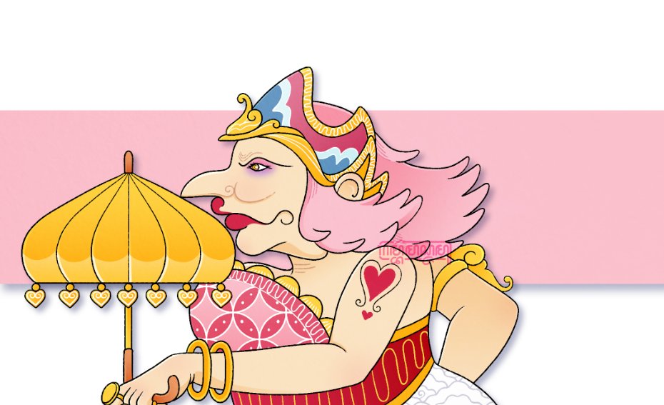 Big Momma ❎❎❎
Budhe Ageng ✅✅✅

Ya Allah vibes budhenya too strong....... #art #illustration #wayang #onepiece