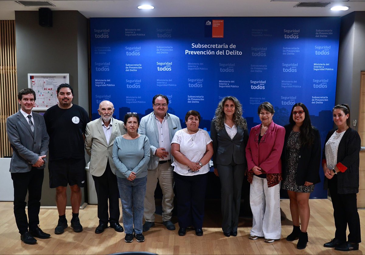 Subsecretaría de Prevención del Delito tweet media