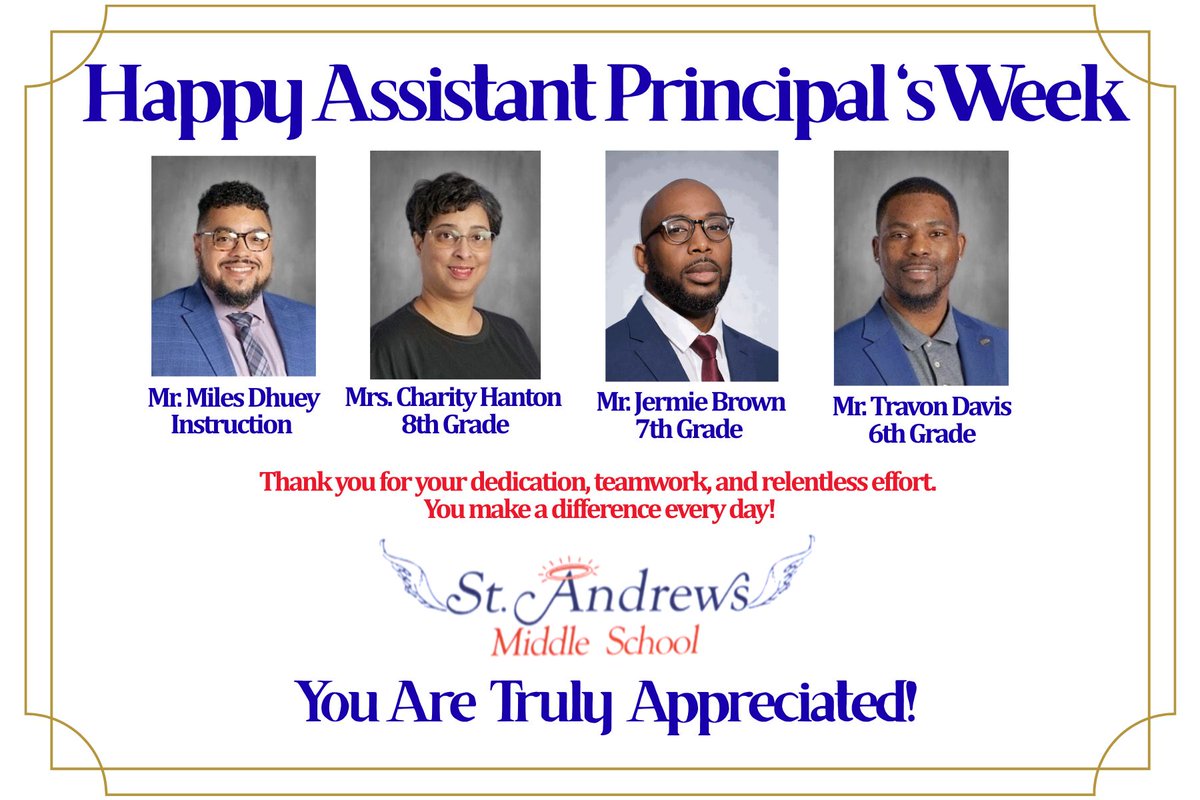 St Andrews MS Saints tweet media