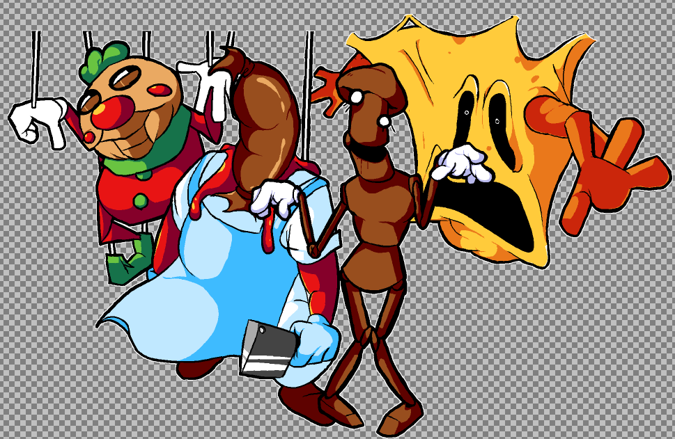 #frickbears3 #pizzatower not really in style but i thought it would be fun