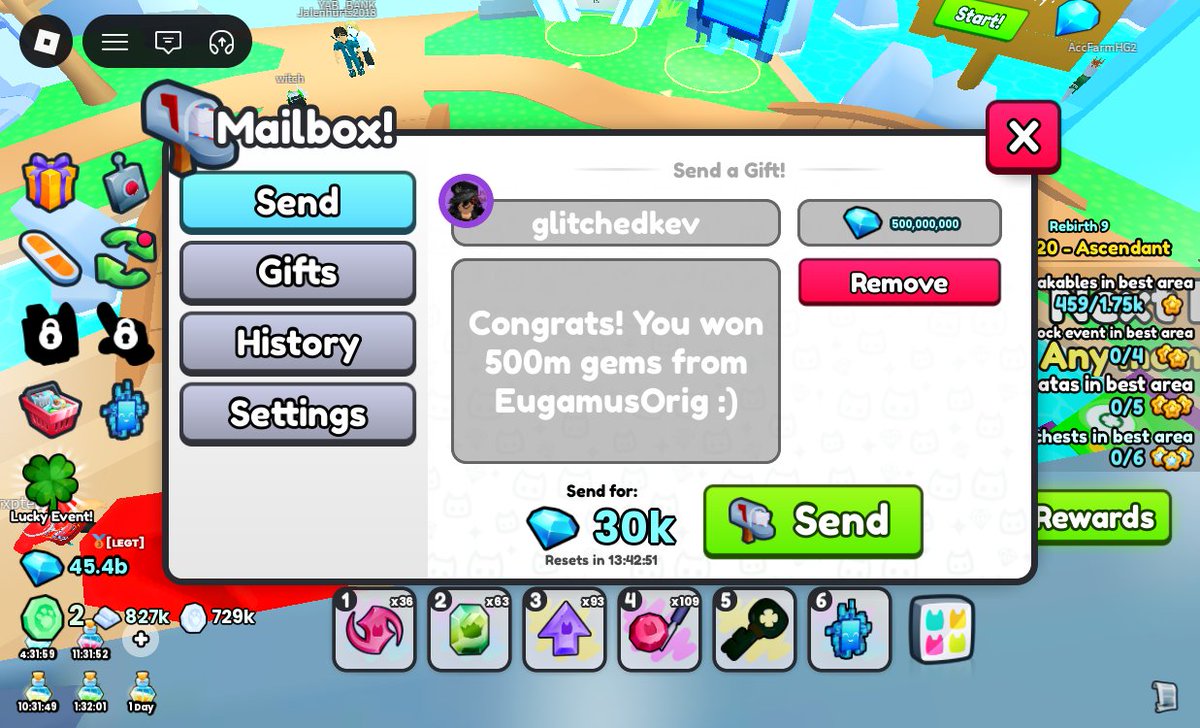 Pet Sim 99 Giveaways tweet media