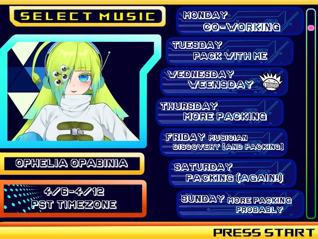 Ophelia Opabinia 🦐🎧 tweet media