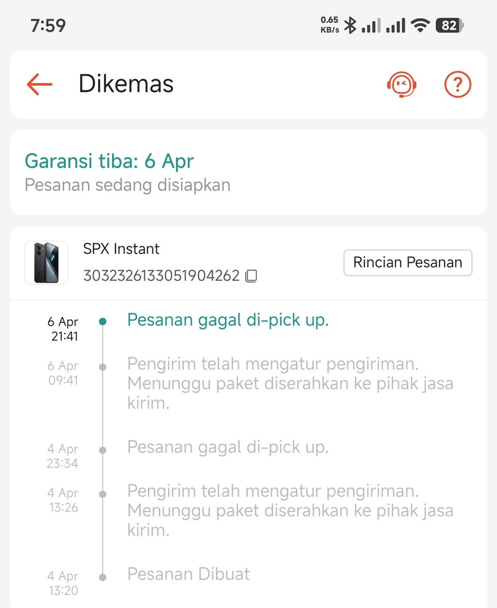 anggadyra's tweet photo. @ShopeeID yang bener aja min bayar ongkir SPX Instant mahal mahal. Udah 2 hari lebih barang kaga di pickup pickup. Infonya karna gadapet driver soalnya argo SPX Instant gak manusiawi dari sisi driver. Kalo udah begini customer yang dirugikan kunyuk 😪 https://t.co/np4ErZtSHD