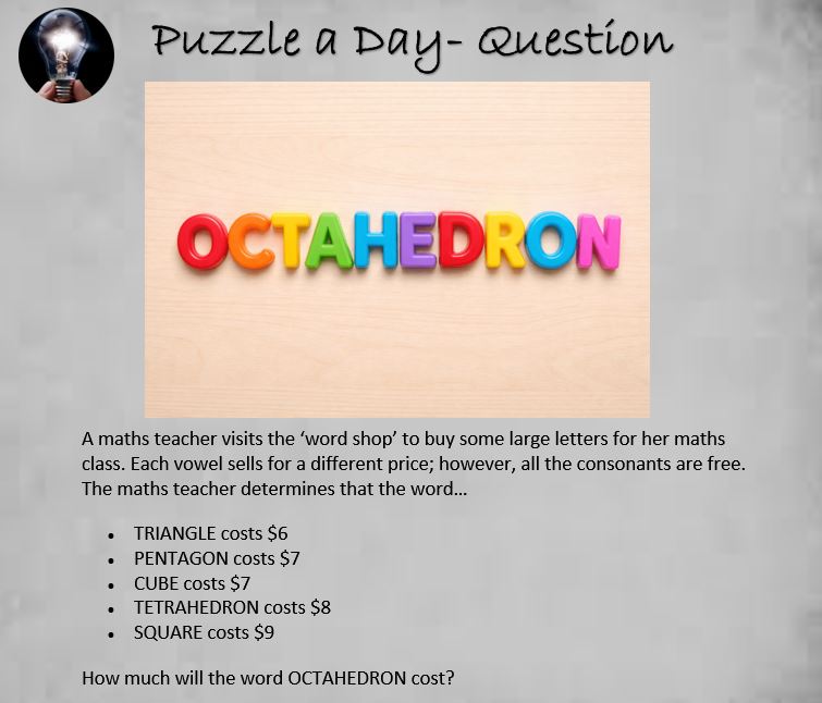 Puzzle a Day tweet media