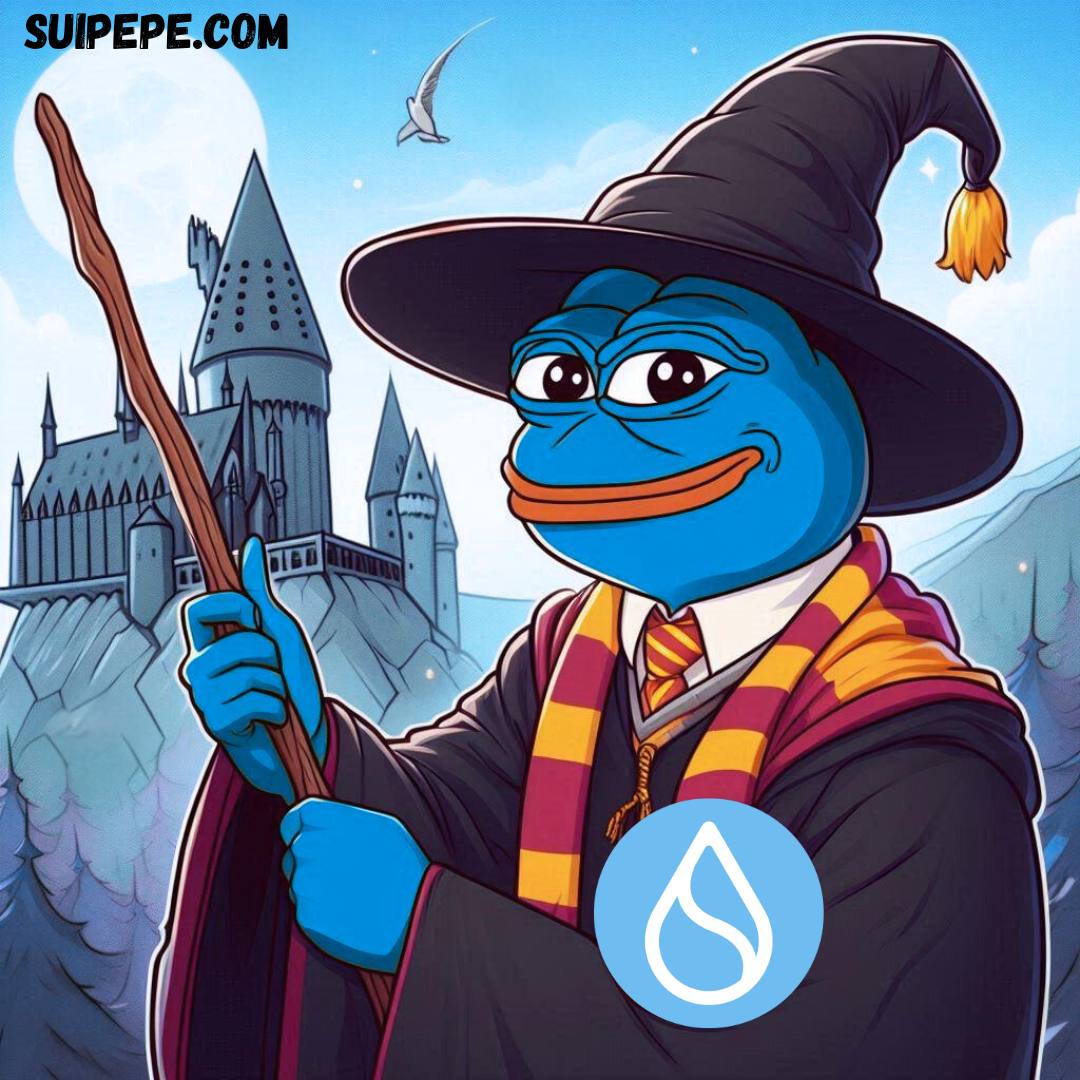 pepe_sui_token's tweet photo. You’re A Wizard Pepe! https://t.co/s8VgukSBCK
