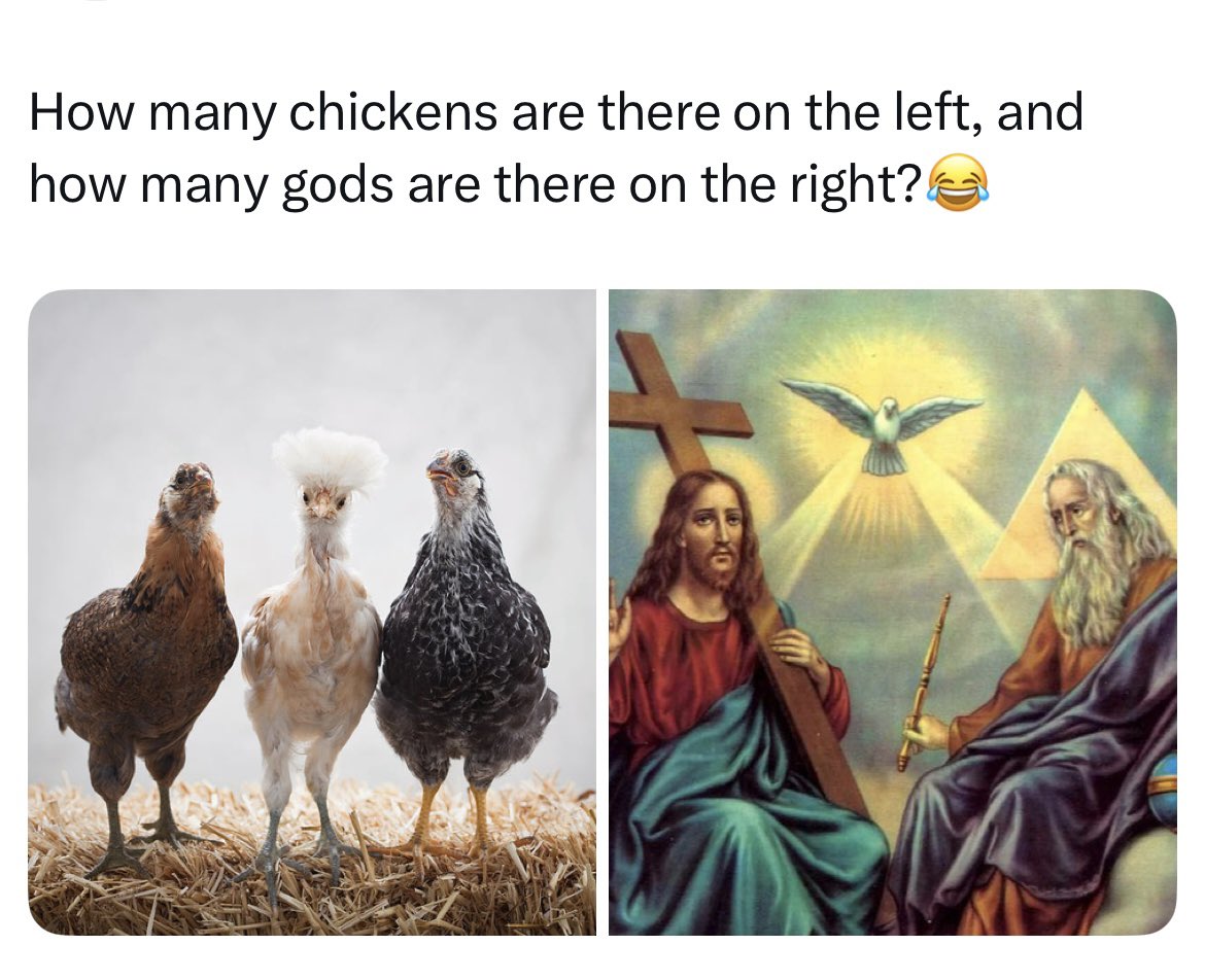 i left Christianity 3 years ago tweet media