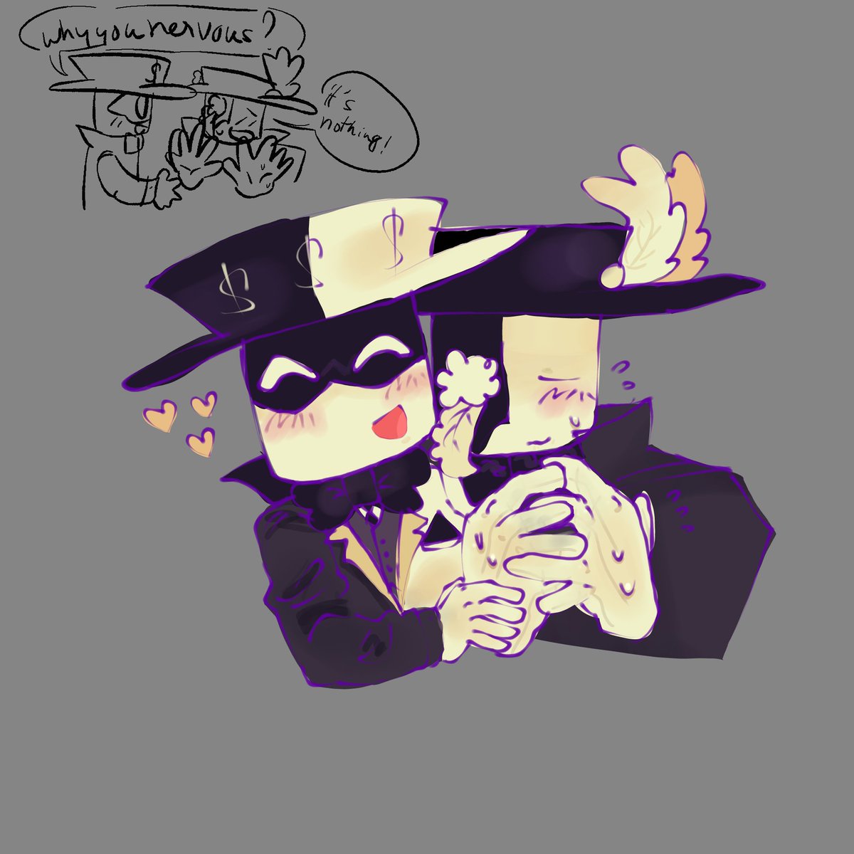 ♡ソバン様♡ Gift for @SOVP_7 ManI miss drawing sparkleband (゜.゜)