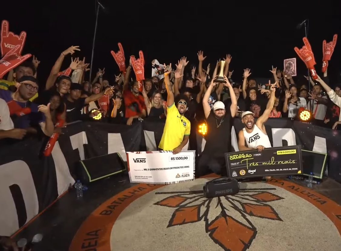 rimasdepre's tweet image. 🚨 PRADO É O PRIMEIRO CAMPEÃO DA ALDEIA CUP DA HISTÓRIA! 

CHAVE: Jotapê 2X, Brennuz e Grafiteh 

A CARA DE SÃO PAULO, MONSTRO! 

🏆🔥