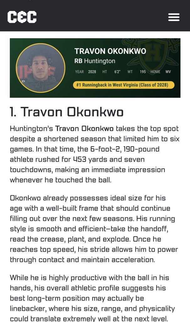 Travon Okonkwo tweet media