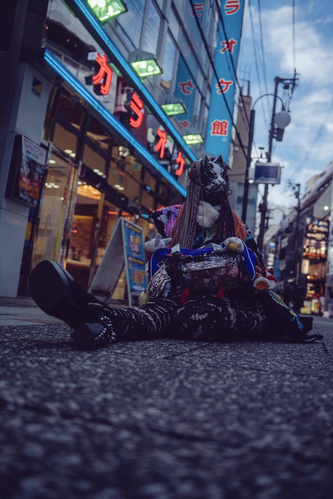 九条零狐🦊野狐と創作浴衣 tweet media