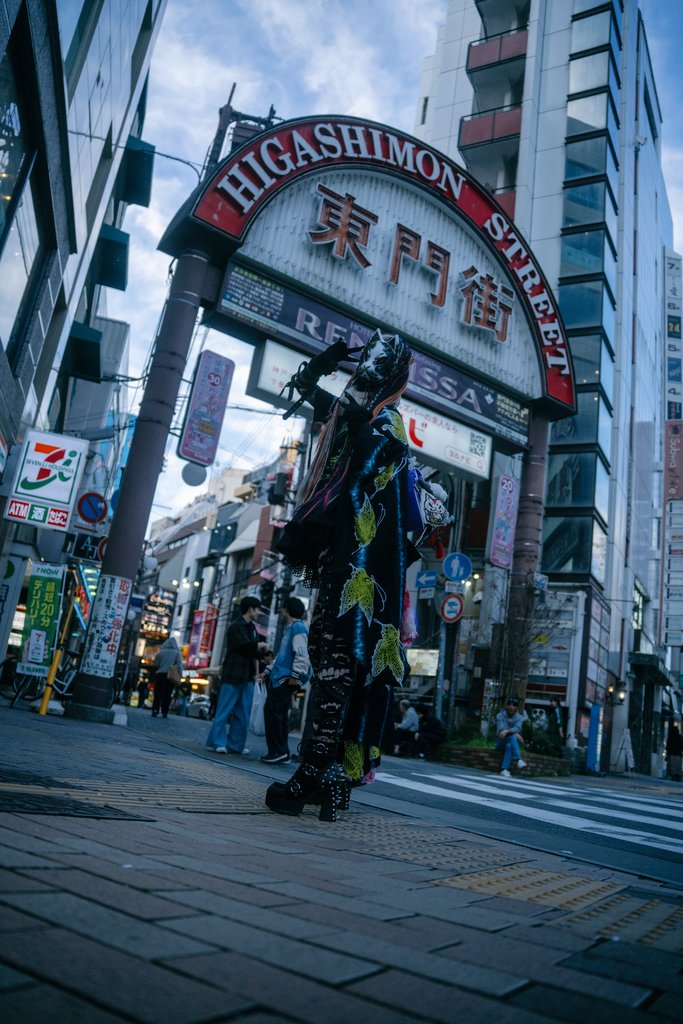 九条零狐🦊野狐と創作浴衣 tweet media