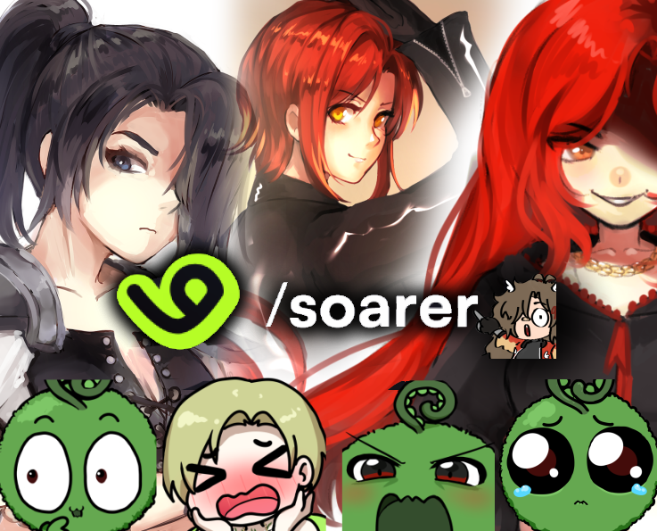 soarerv1's tweet photo. i'm open for c0mmissions on #VGen !!! 

I'm offering illustration (skeb-style + specific), chibis, model art, emotes, and more!!!

link in replies ↓ https://t.co/t2IRz16bhc
