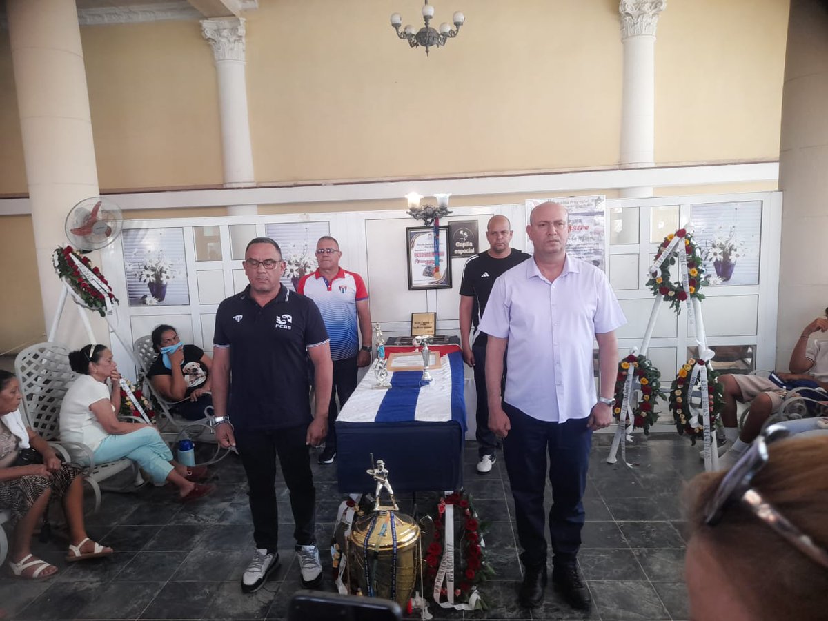 Falleció uno de los grandes Dany Miranda Agramonte campeón olímpico y director de los tigres avileños #CiegodeÁvila