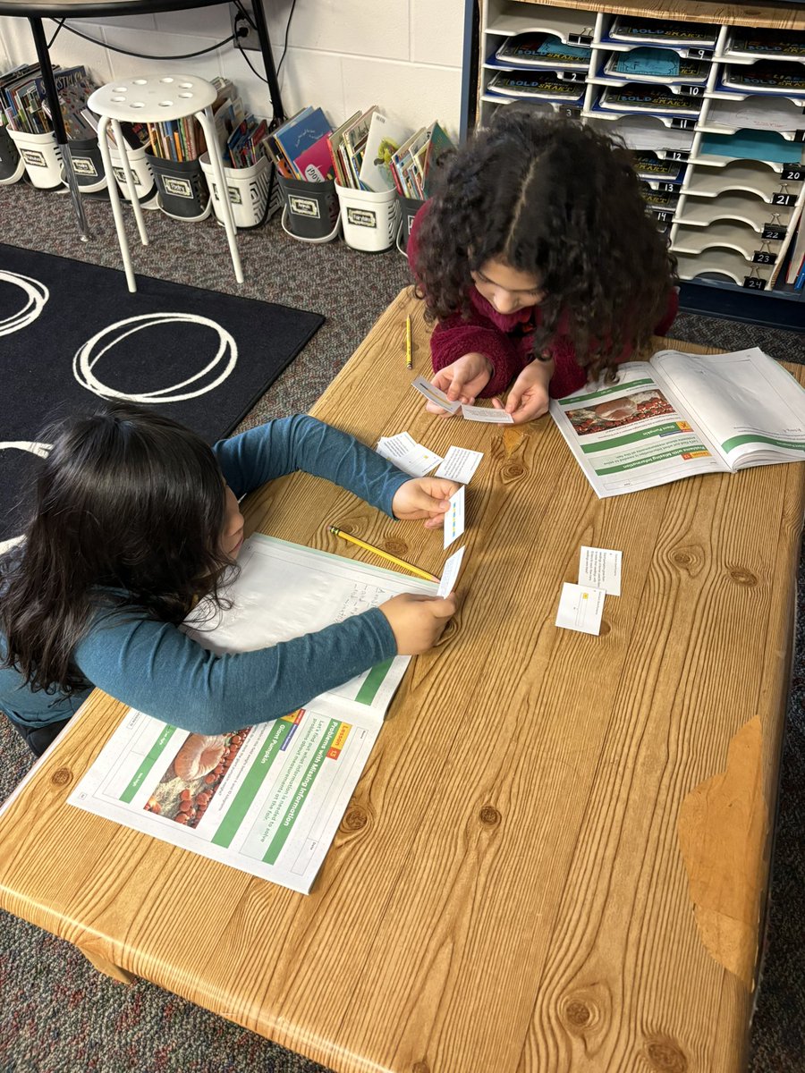 PVWollberg's tweet image. Working with partners to match situations to diagrams. #pvlearns #mathisfun #collaboration