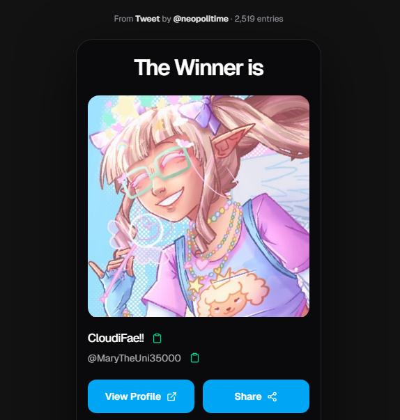 Neopolitime ⋆𐙚₊˚ 🇵🇷 tweet media