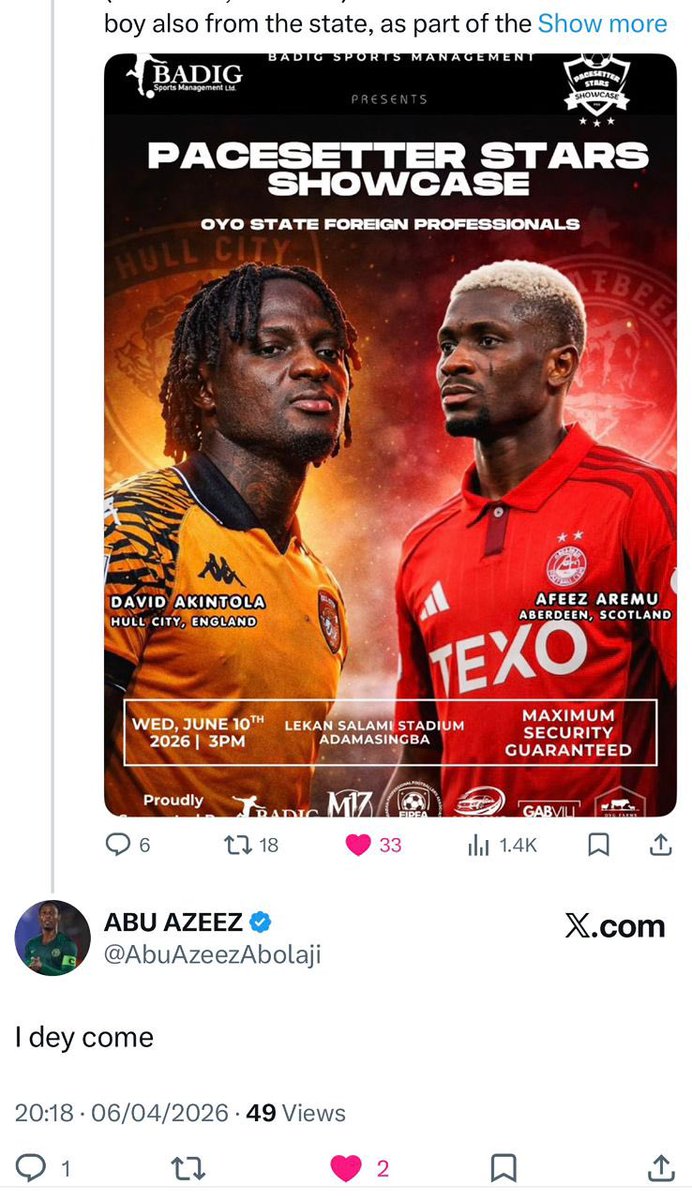 Bayo Adigun tweet media