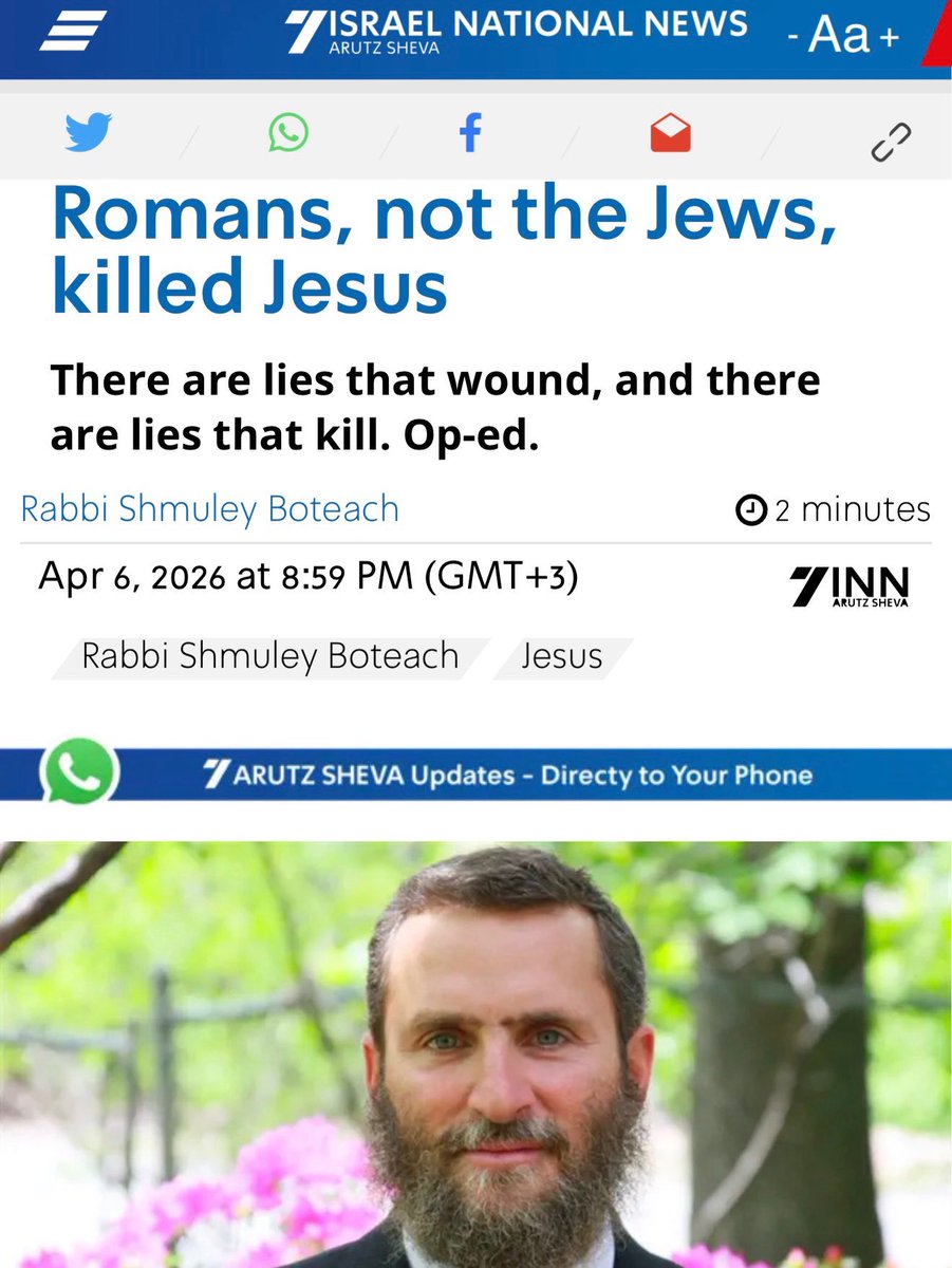Rabbi Shmuley tweet media