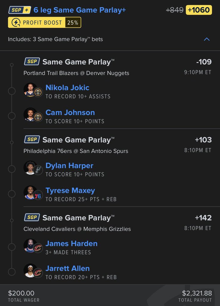 hotstreakpick's tweet photo. Money Mondays start HERE! 👇

Free VIP join now 👇👇
https://t.co/Na0Cx3SS2e

#NBA #DFS #DraftKings   #nfl #MLB #CSGO #kbo #CFB #NHL #fanduel #prizepicks #AFL #tennis #soccer #GamblingTwiiter #CollegeBasketball #CollegeFootball #highschool #Cs2 https://t.co/IqoXplz3Fa