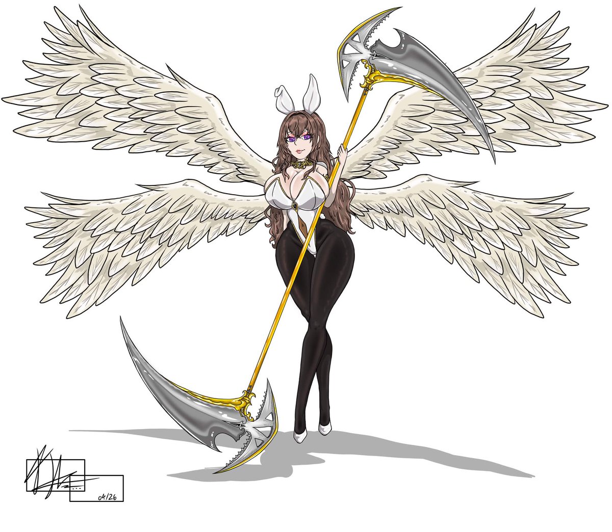 MitsuriTenshiVT's tweet photo. @Hart_419 showed me these amazing fanarts he did of my Pre-corrupted version, and THEY'RE SO BEAUTIFUL! ❤️

I love everything about these! ❤️❤️ https://t.co/MLJbD9i3wM