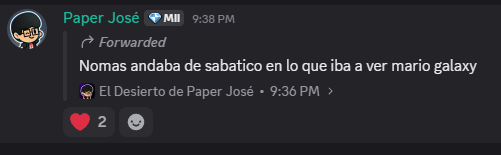 como ven al pendejo este q se desaparecio toda la semana para ver la pelicula de mario sin spoilers y ya le iban a iniciar una busqueda (todavia no la ha visto XDDDDD)