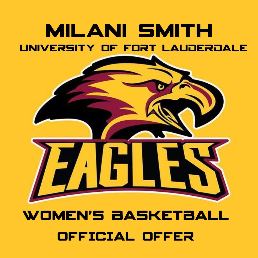 SmithMilani's tweet photo. Blessed to receive an offer from the University of Fort Lauderdale https://t.co/jf399jVSWm
