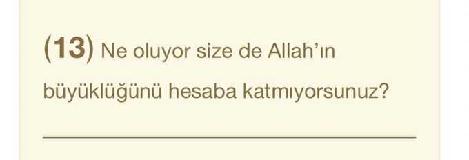 Ayet1Hadis's tweet photo. 🔸 İmtihan dünyasında aklımızdan çıkarmamamız gereken o ayet: https://t.co/AZNeUJOYNw