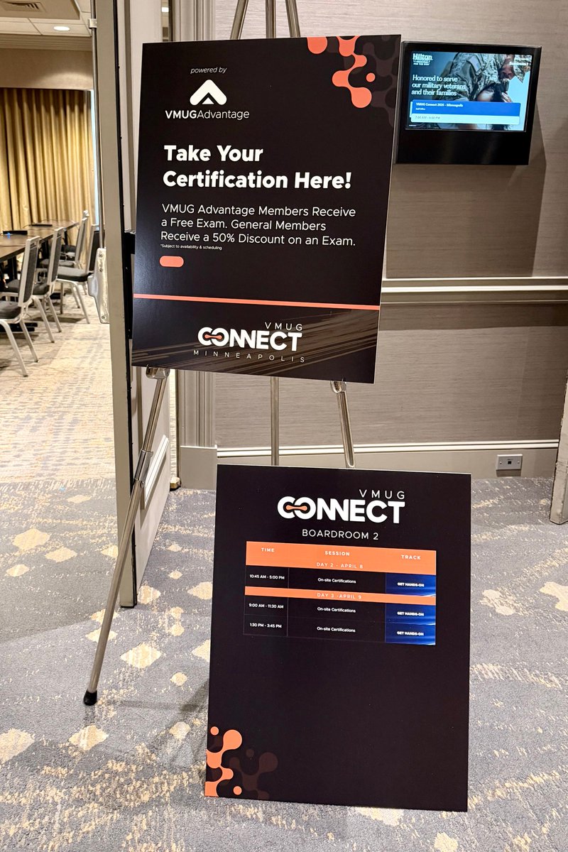 dalehassinger's tweet image. A lot is already in motion as VMUG Connect Minneapolis gets underway for the next three days. If you’ve got a little FOMO, there’s still time to make it here. 👍

connect.vmug.com/minneapolis/20…

#VMUG #vCommunity #vExpert #HOL #VMware