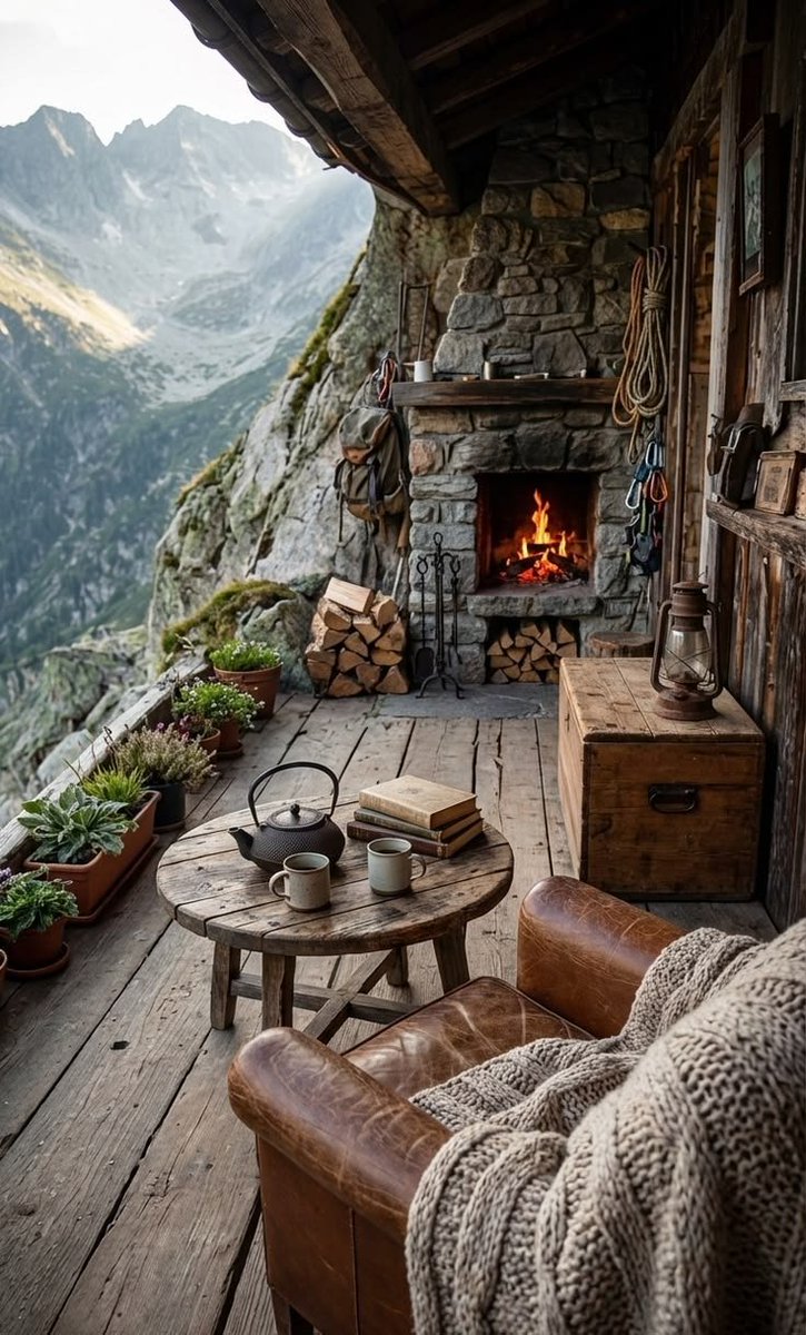 Mountain Cabins tweet media