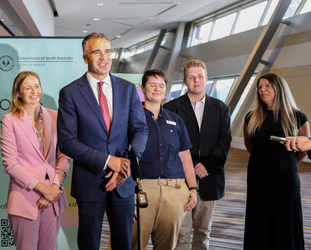 The_Indian_Sun's tweet image. #SouthAustralia marks 4 years of #autism #inclusion with $50m invested, an autism teacher in every public primary school &amp;amp; 6,000 workers trained. Outgoing minister praises autistic community’s role in shaping policy. #TheIndianSun @PMalinauskasMP

🔗 wp.me/p7ADtX-vzZ