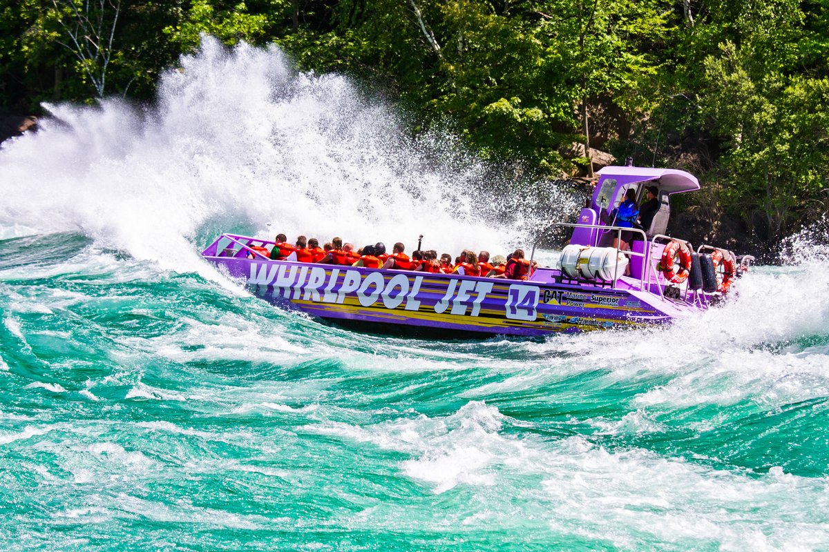 whirlpooljet's tweet image. It's wet, it's wild, it's the adventure of a lifetime. Water you waiting for? 💦😜

 #WhirlpoolJet #JetBoat #WildRide #OutdoorAdventure #ThrillSeekers #NiagaraRiver