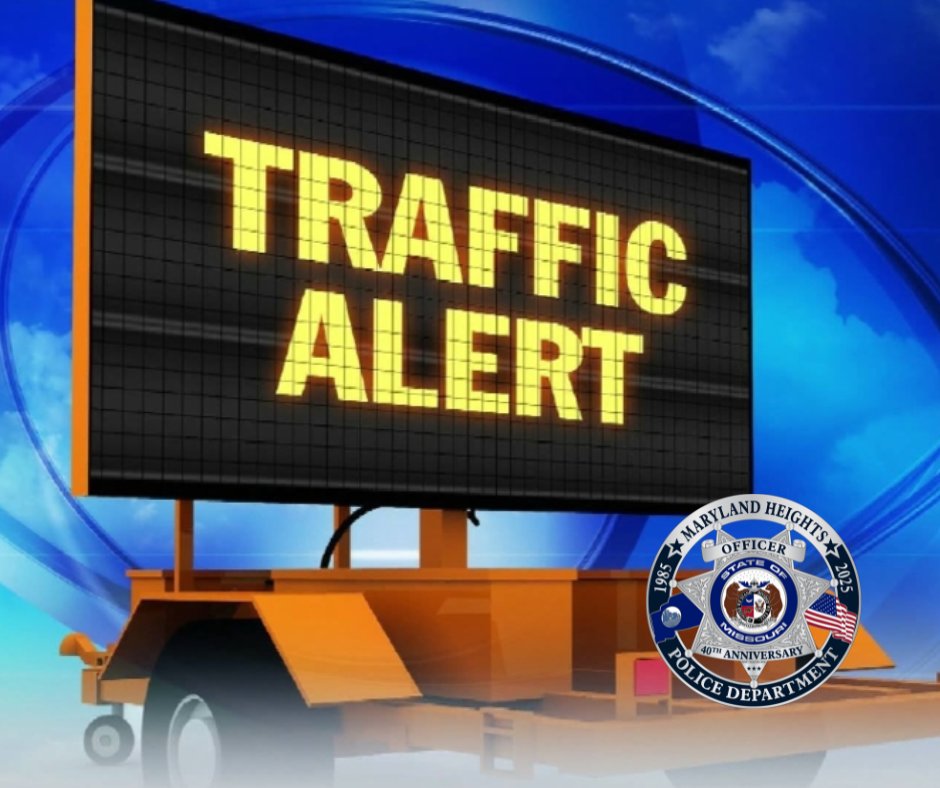 MHPolice's tweet photo. Traffic Alert: Traffic Accident
Northbound I-270, south of I-70, our officers are out with an accident that is affecting several traffic lanes. Please slow down and move over! @susan6768 @mgriffin_kmov @RogueRunnerSTL @rbrandtraffic https://t.co/Ly4hFJYmc6