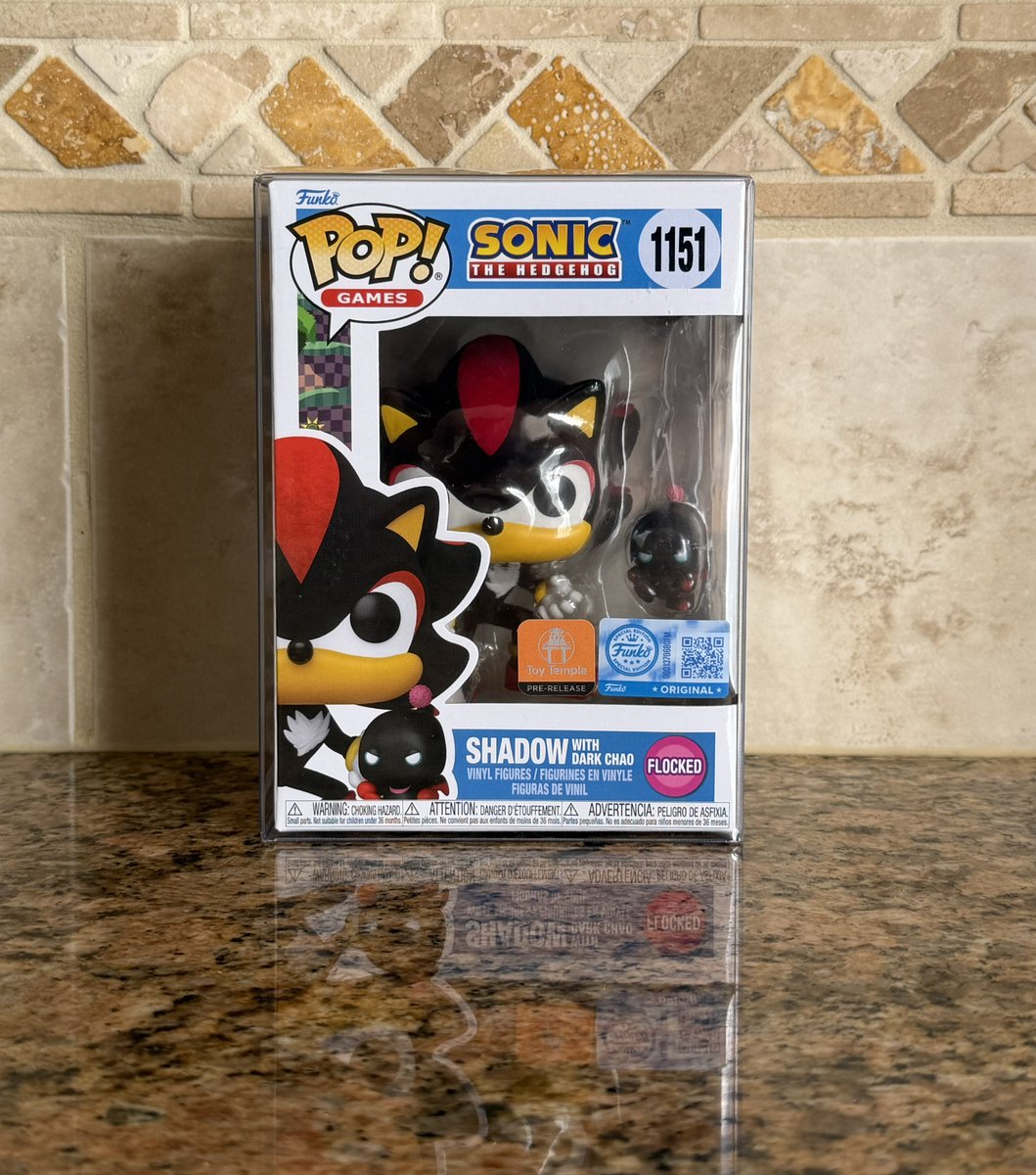 DisTrackers's tweet image. 📭📦 Flocked Shadow &amp;amp; Dark Chao have arrived!
.
#Sonic #Shadow #Funko #FunkoPop #Collectibles