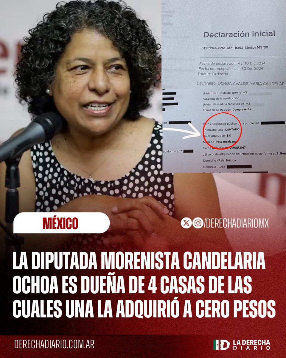 Nac0man's tweet photo. @PartidoMorenaMx MIENTRAS LOS CHAIROS SE CONFORMAN CON CROQUETAS ESTA PERRA NO LE BASTAN 4 CASAS https://t.co/VnmwoPz3oJ
