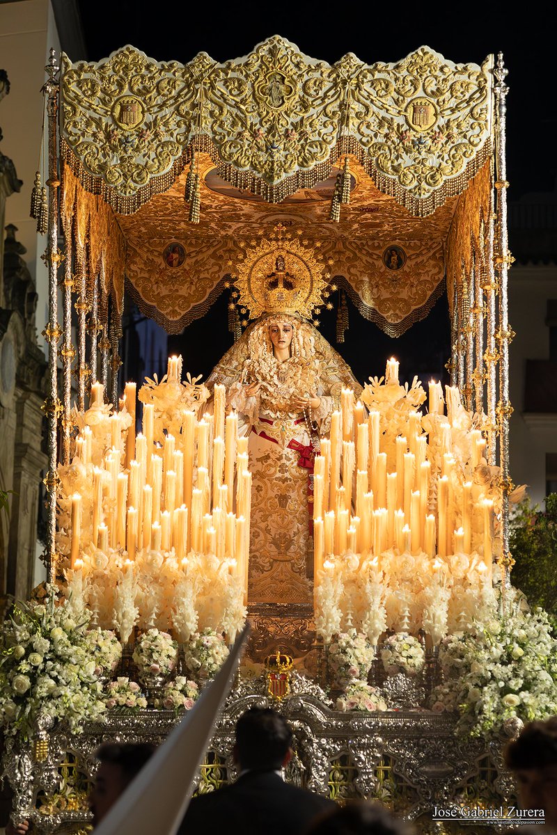 josegazure's tweet photo. El palio blanco de la Merced.
Uno de los grandes estrenos de la Semana Santa de Córdoba 2026 
#SSantaCordoba 

@Hdad_Merced https://t.co/x1SqVJhYax