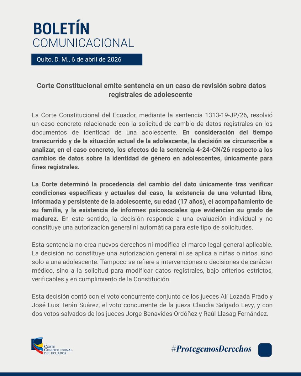 Corte Constitucional tweet media
