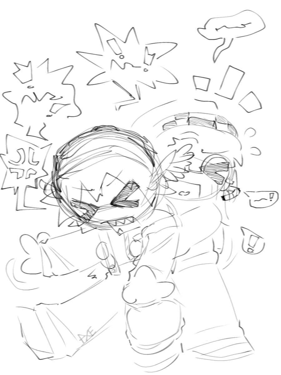 AAHHXE's tweet photo. Quackity and his dramatic bum at it once again  
#quackityfanart #alondrissafanart #qsmp2 #qsmp2fanart #fanart https://t.co/vaDJP9zuze
