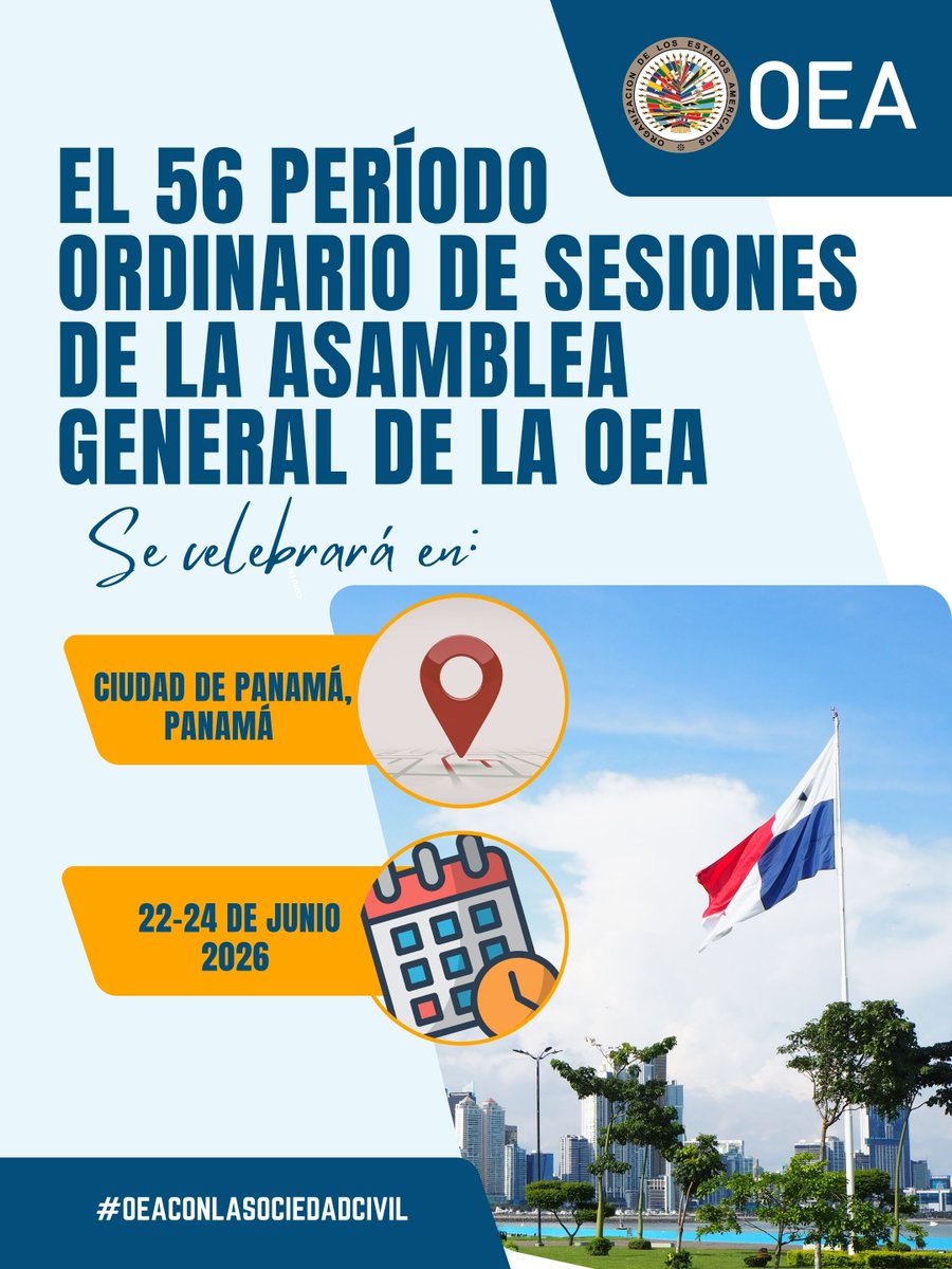 OEA - Sociedad Civil tweet media