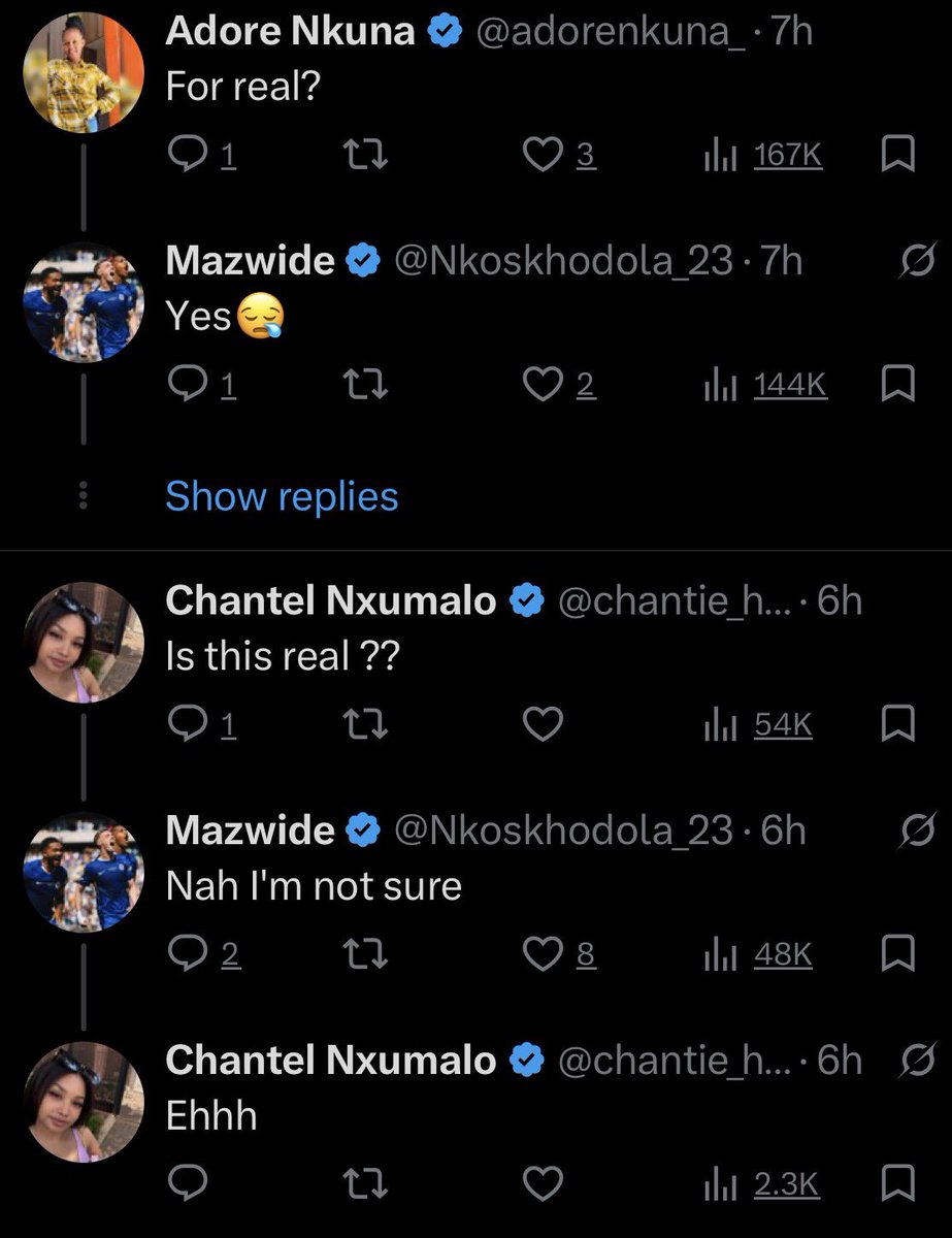 Bsharp_1's tweet photo. @Ayabong81838348 @Nkoskhodola_23 @chantie_hun He’s an engagement fiend bro, and half the accounts responding are bots too 😂 https://t.co/2taxVctqC8