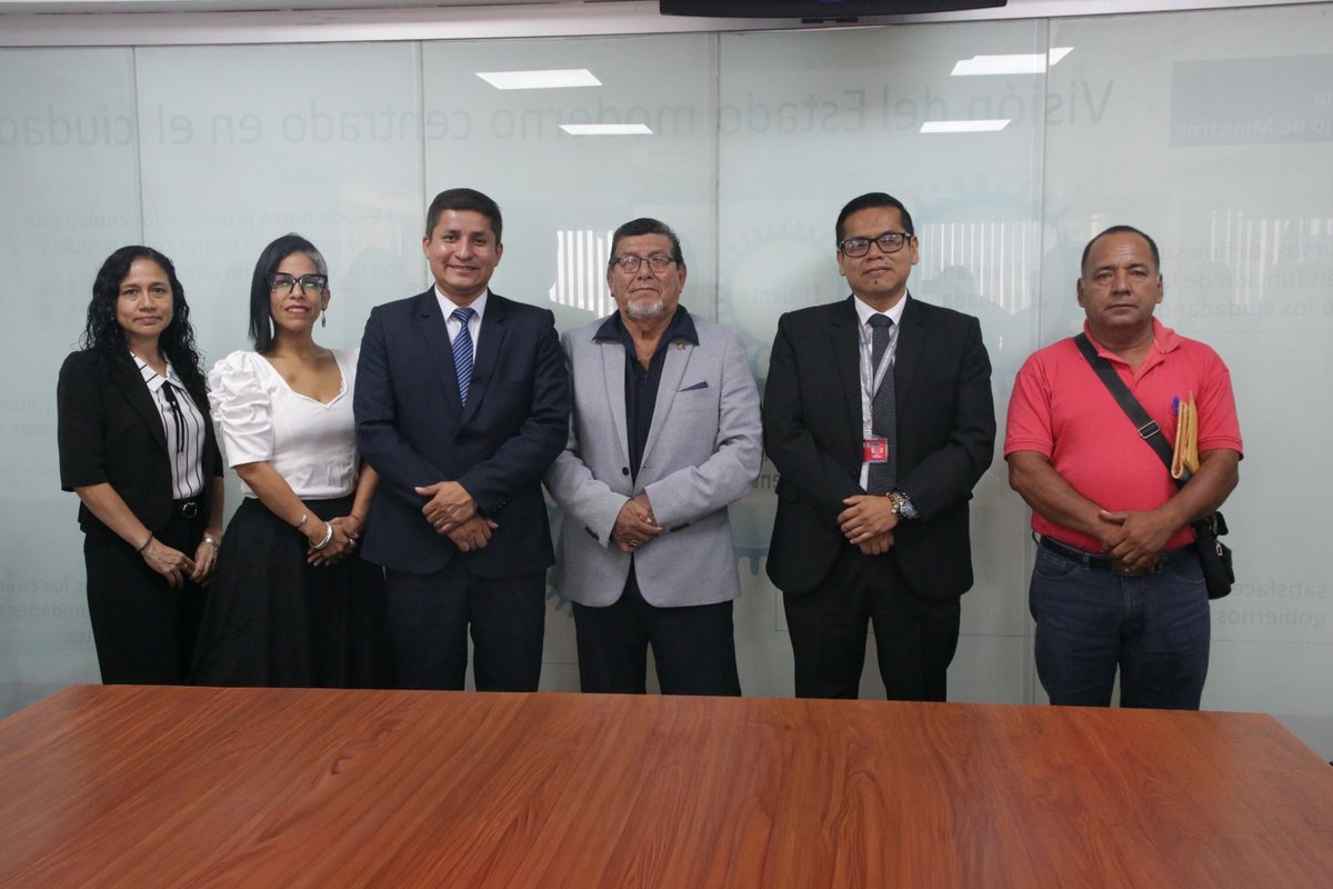 Secretaría de Descentralización @SdPeru tweet media