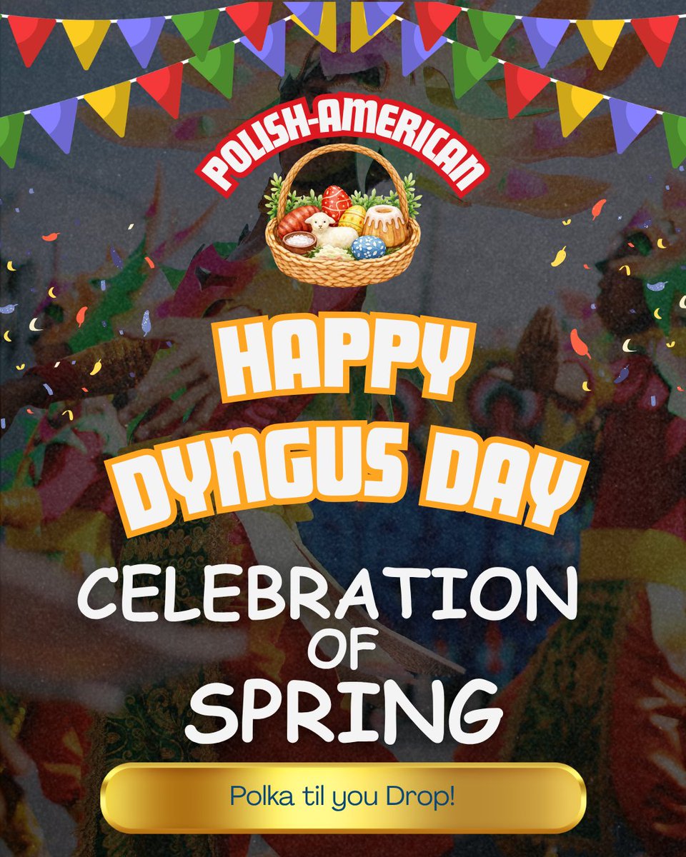 ResourceSharkUS's tweet photo. How is it possible I've been in Cleveland area for decades and never known about DYNGUS DAY! 
Polish-American holiday on Monday after Easter in cities like Buffalo, Cleveland, and South Bend - think street festival with parades, polka music, pierogis and kielbasa. https://t.co/Ceom3QM7du