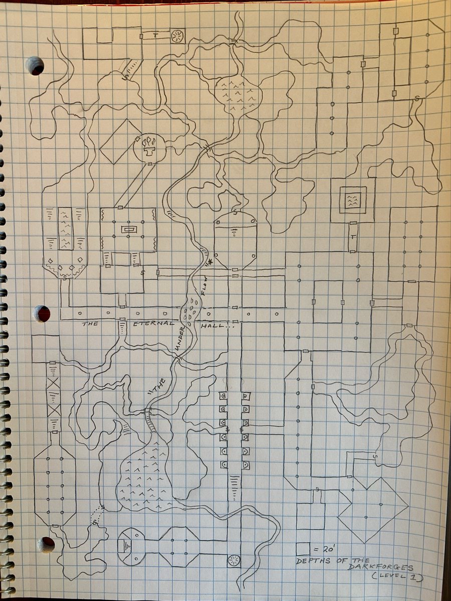 fugitivehistor1's tweet image. Pencil work done. Now to ink! 🖋️ Decent #map so far. Will try a few new techniques with the pen… #art #dnd #dnd5e #ttrpg #wip