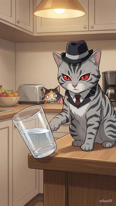 Muzan and nezuko... cats?? #demonslayer #catsoftwitter