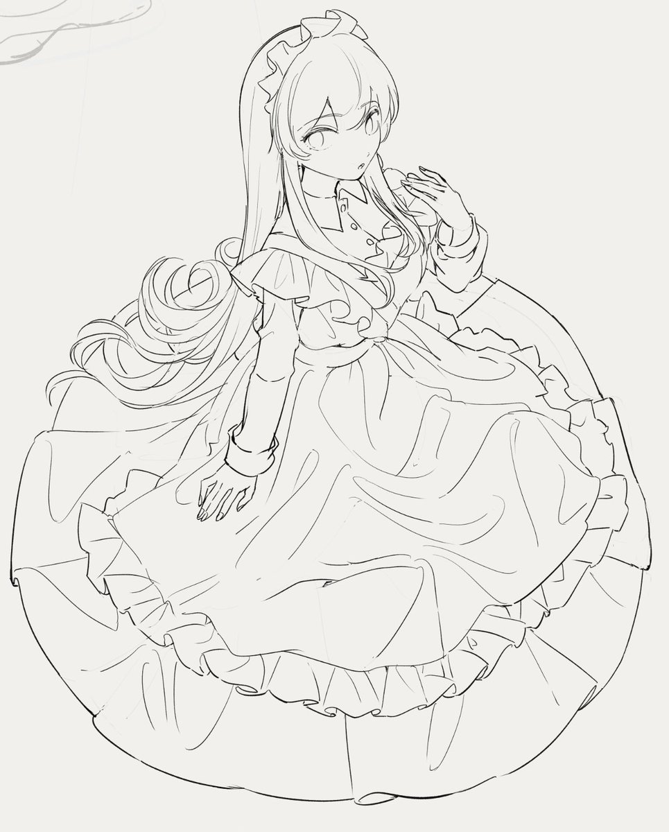 メイド博でアクリルキーホルダーになるメイドさん