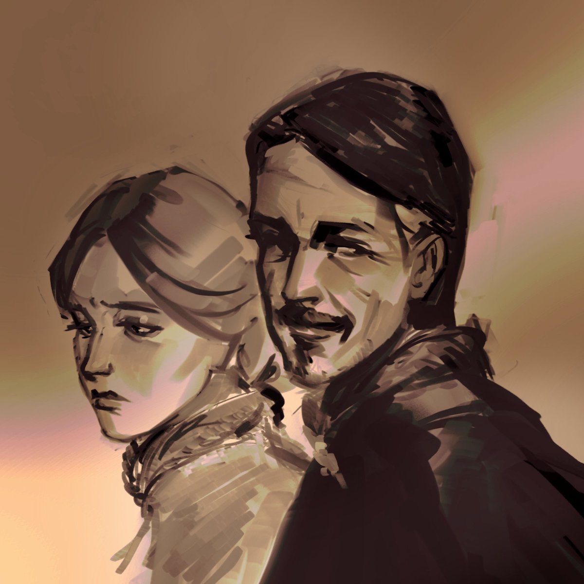 A bird and a wolf
#asoiaf #petyrbaelish #sansastark